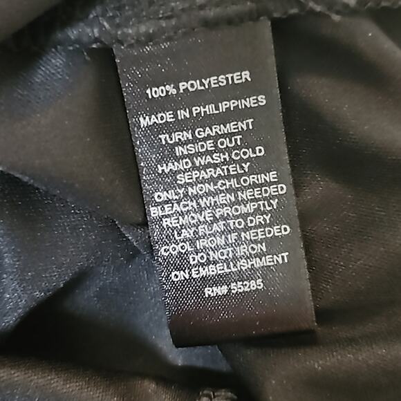 EUC Express Strappy Beaded V Neck Slip Dress Sz Medium - Picture 12 of 12